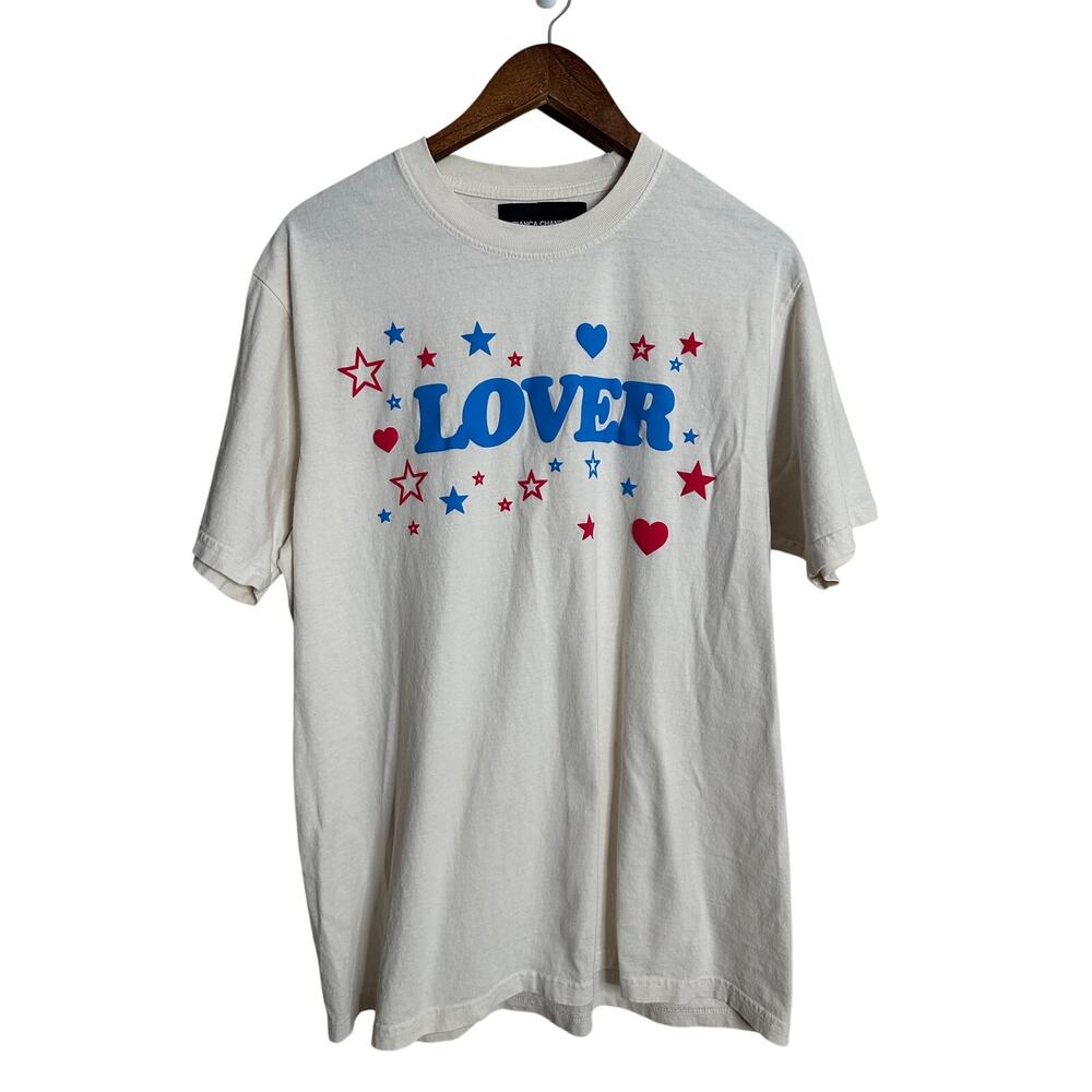 Bianca Chandon Lover T-shirt White Mens Large